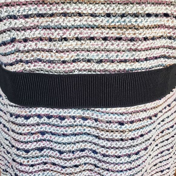 Eva Mendes Tweed Long Sleeved Dress - Picture 8 of 12